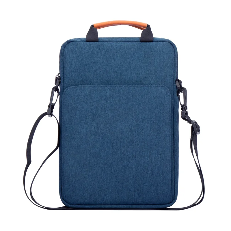 MA483 13.3-inch Laptop Bag Waterproof Tablet Sleeve Shoulder Bag Anti-scratch Handbag (Double Handle) - Blue