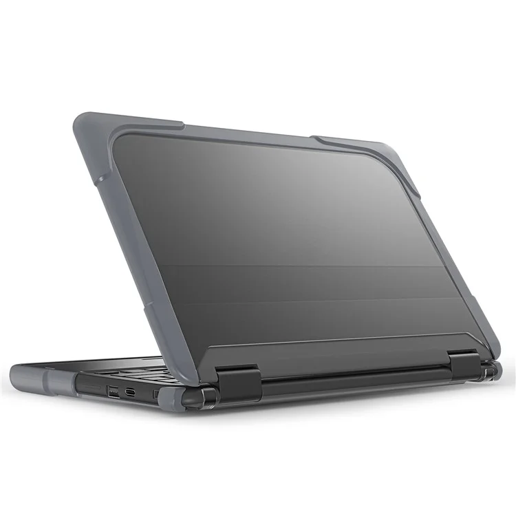 Para Dell Chromebook 11,6 polegadas 3100 / 3110 PC+TPU Laptop Case Anti-scratch Notebook Computer Upper+Lower Cover
