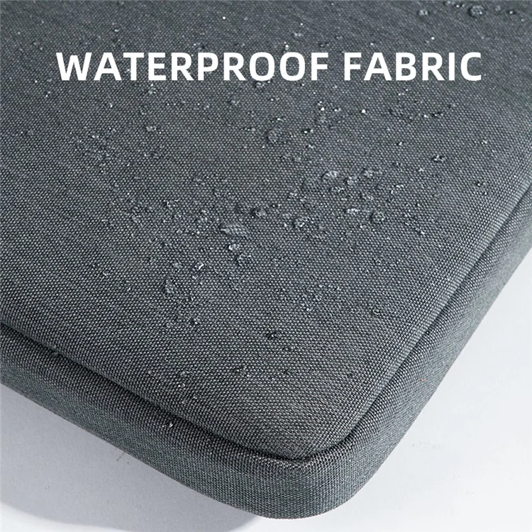 MELCOU 14.2-inch Waterproof Fabric Laptop Sleeve Bag Shockproof Notebook Carrying Bag - Grey