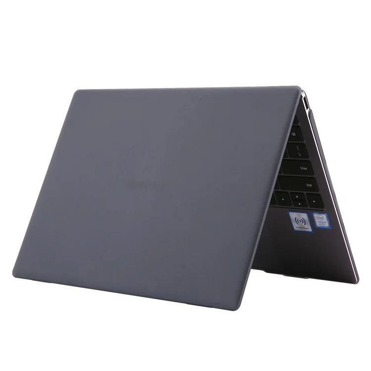 Para Huawei MateBook X Pro 14.2 (2022) / (2023) Capa Rígida de PC Mate Anti-impressão Digital Laptop Case - Preto