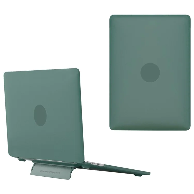 For MacBook Pro 13 inch (2016) A1706 / A1708 , Pro 13 inch (2018) A1989 / (2019) A2159 , Pro 13 inch (2020) A2289 / A2251 / A2338 Matte PC Laptop Case - Midnight Green