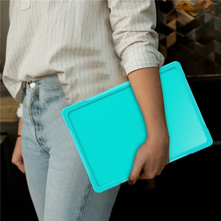For MacBook Pro 13 inch (2016) A1706 A1708 / (2018) A1989 / (2019) A2159 / (2020) A2289 A2251 A2338 (M1 / M2) Sailor Series Laptop Case PC+TPU Cover - Baby Blue