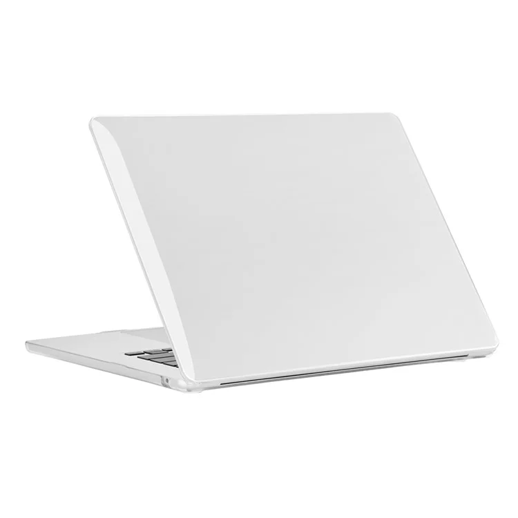 ENKAY HAT PRINCE Shockproof Case for Macbook Air 15 inch (2023) M2 A2941 / (2024) A3114 M3 Anti-Scratch Laptop Hard PC Case - Transparent