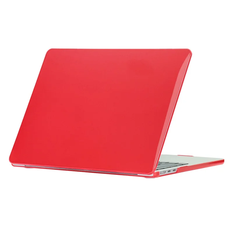 ENKAY HAT PRINCE Shockproof Case for Macbook Air 15 inch (2026) A3448 / (2025) A3241 / (2024) A311 / (2023) A2941 Anti-Scratch Laptop Hard PC Case - Red