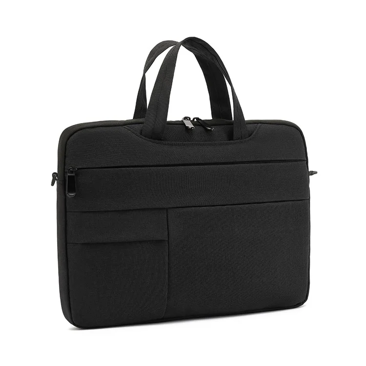 XINGTU Serie 15.6 Zoll Laptop-Schultertasche Handtasche Oxford-Stoff+Polyester Notebook-Aufbewahrungshülle - Schwarz