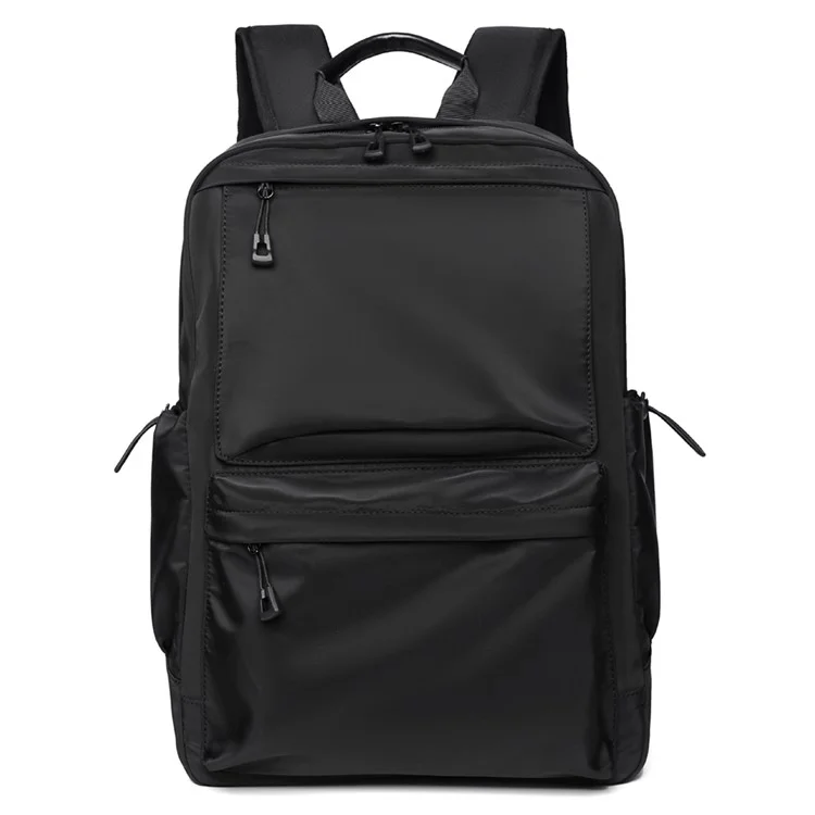 795 Large Capacity Waterproof Oxford Cloth Backpack Men Dual Shoulder Laptop Bag - Black