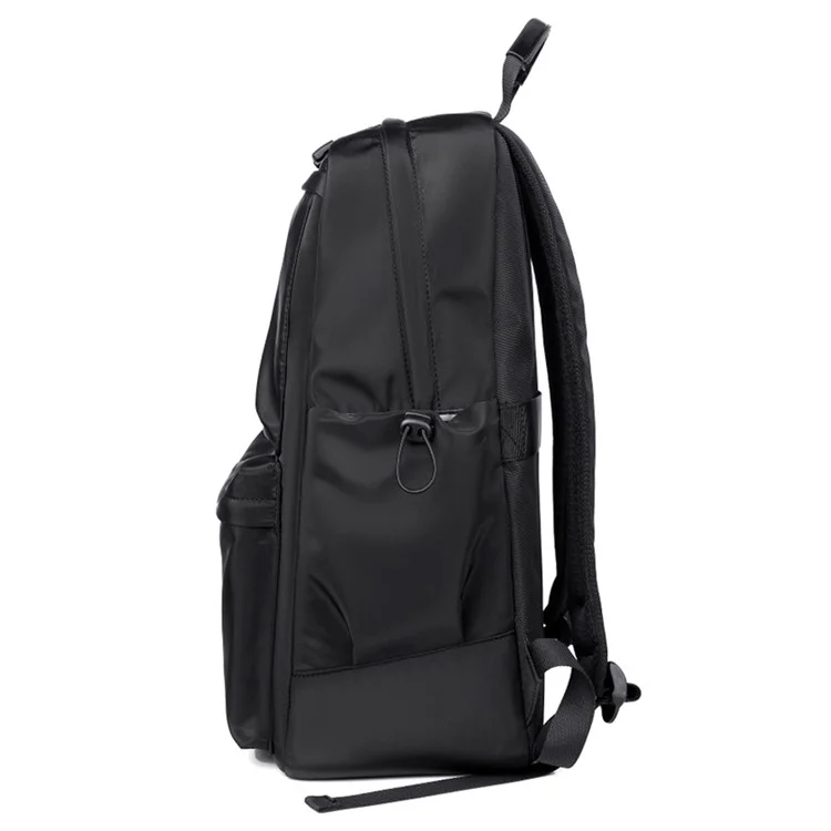 795 Large Capacity Waterproof Oxford Cloth Backpack Men Dual Shoulder Laptop Bag - Black
