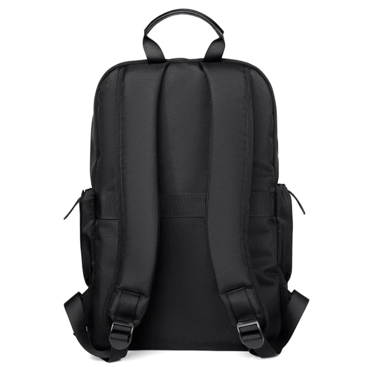 795 Large Capacity Waterproof Oxford Cloth Backpack Men Dual Shoulder Laptop Bag - Black