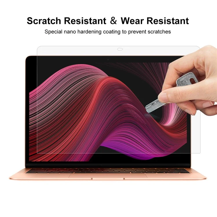 ENKAY HAT PRINCE Slim Kickstand Case for MacBook Air 13 inch (2020) A2179 / A2337 (EU Version) Anti-Scratch Hard PC Laptop Cover - Dark Blue