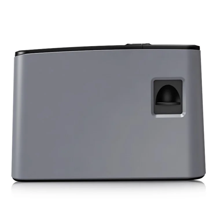 ZJ-8370 83mm Receipt Printer USB+LAN+Bluetooth-compatible High-Speed Mini Ticket Invoice Bill Printer - Black / US Plug