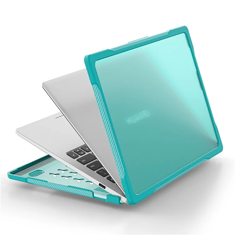 Sailor Series for Huawei MateBook D14 (2023) Case PC+TPU Anti-Cracking Protective Cover - Baby Blue