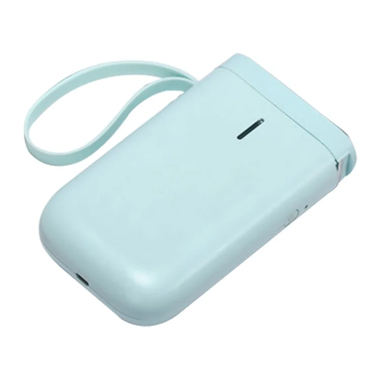 NIIMBOT D11 Portable Mini Label Printer Bluetooth-compatible Thermal Printer Inkless Printing Machine, EU Plug - Green
