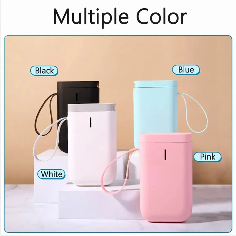 NIIMBOT D11 Portable Mini Label Printer Bluetooth-compatible Thermal Printer Inkless Printing Machine, EU Plug - White