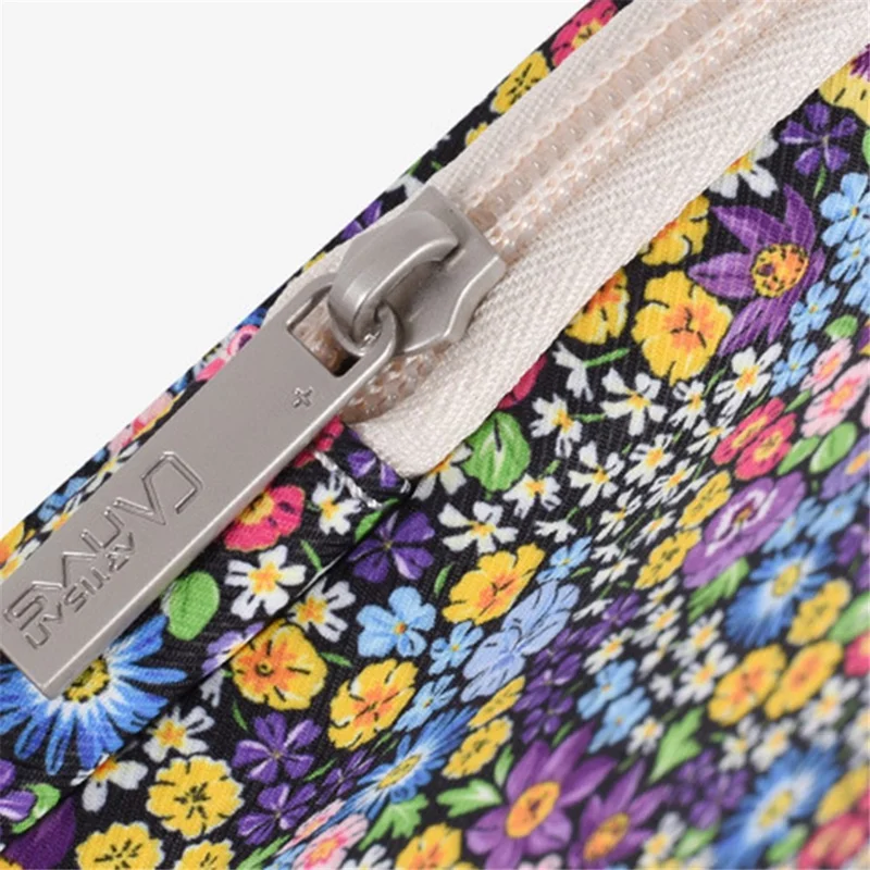 CANVASARTISAN H77-01 Flower Pattern Waterproof Laptop Bag Protective Case - 14-inch