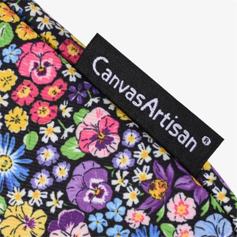 CANVASARTISAN H77-01 Flower Pattern Waterproof Laptop Bag Protective Case - 14-inch