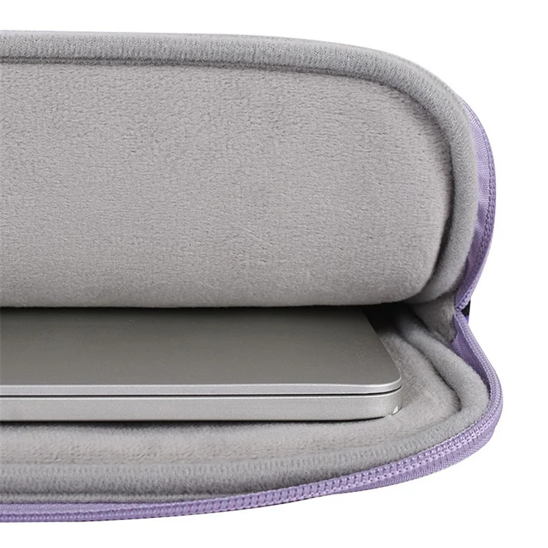 CANVASARTISAN H75-01 Laptop Bag Colorful Flower Pattern Notebook Zip Pouch - 15-inch