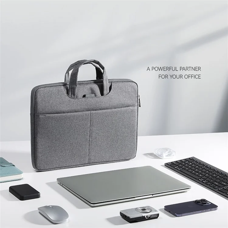 MARK RYDEN MR98 Polyester Portable Carrying Bag for 13.3-inch Laptops Sleeve Bag - Titanium Grey