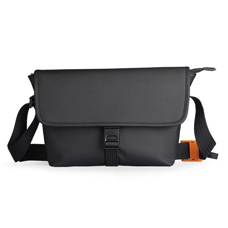 MARK RYDEN MR609 PU+Полиэстер Одиночная Плечевая Сумка Мужская Повседневная Сумка-Мессенджер - Черная