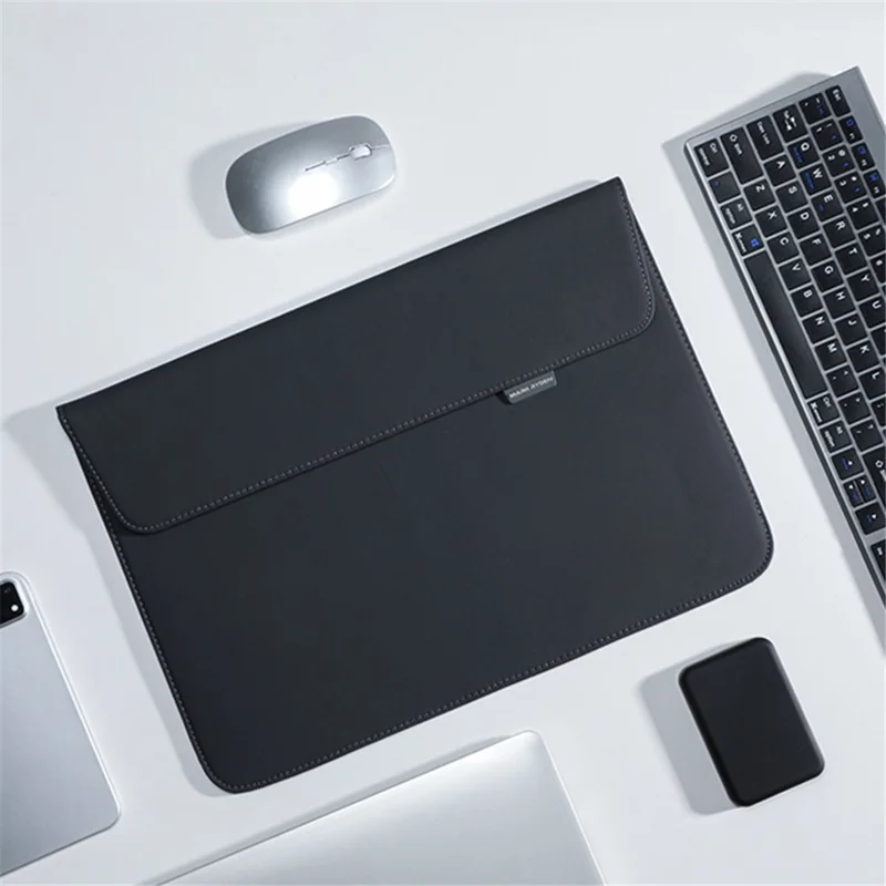 MARK RYDEN MR67 Slim PU Carrying Bag for 13.3-inch Ultrabook Portable Sleeve Case - Light Grey