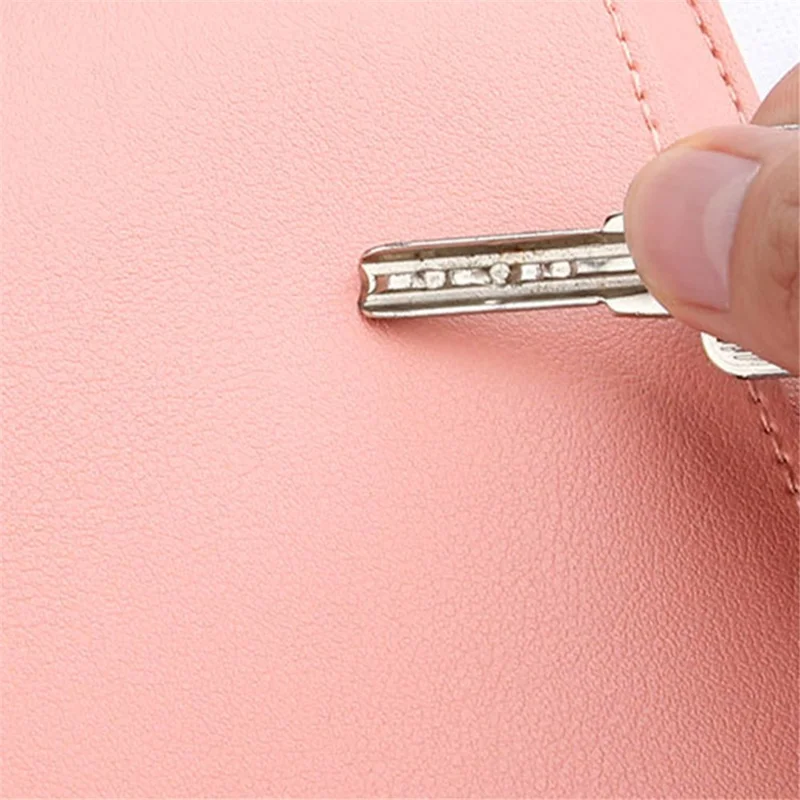 14 inch Laptop Sleeve Ultra-Thin PU Leather Carrying Pouch + Small Bag - Black