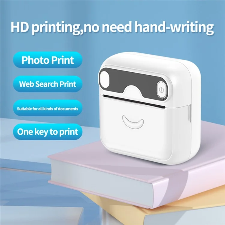 A32 Bluetooth-compatible 5.1 Photo Printer Wireless Office Memo Mini Portable Printer