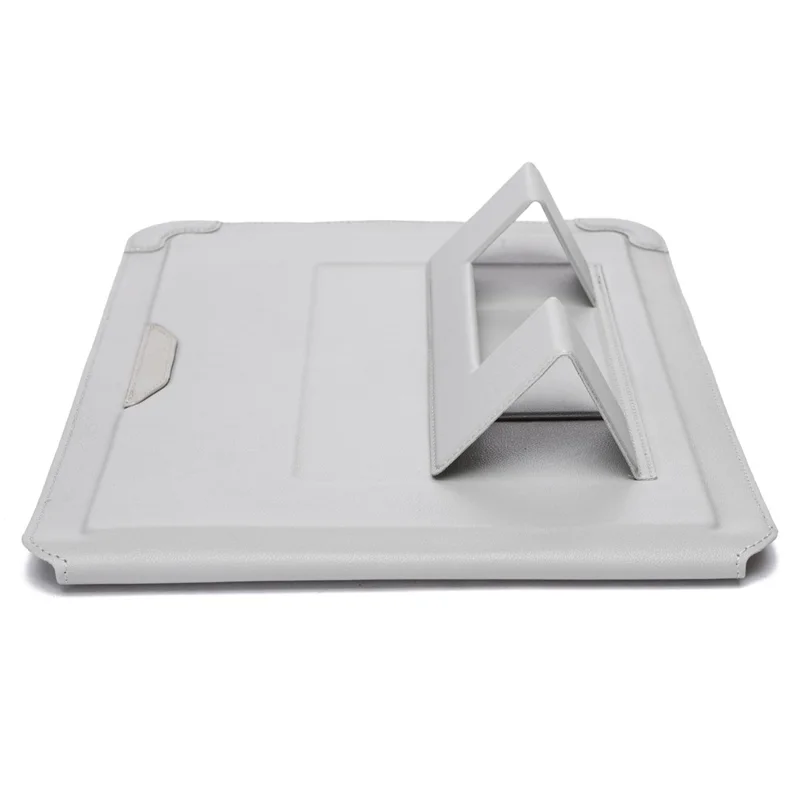 14 inch Laptop Sleeve Case Laptop Ultra-Thin Shock Resistant Computer  Bag with Stand - Grey