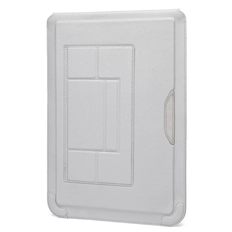 14 inch Laptop Sleeve Case Laptop Ultra-Thin Shock Resistant Computer  Bag with Stand - Grey