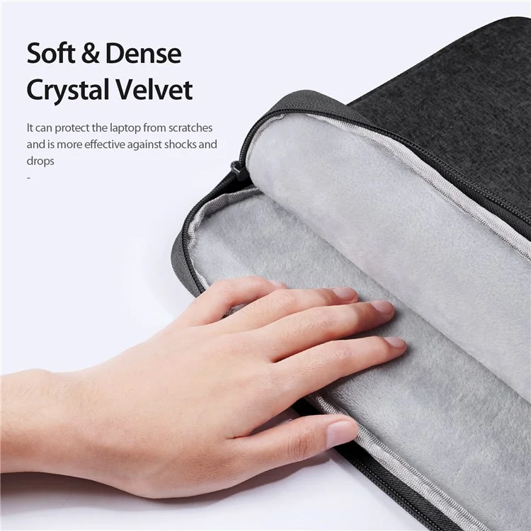 DUX DUCIS LBTB Série 14-15.4 Pouces Sac à Dos pour Ordinateur Portable Imperméable - Noir