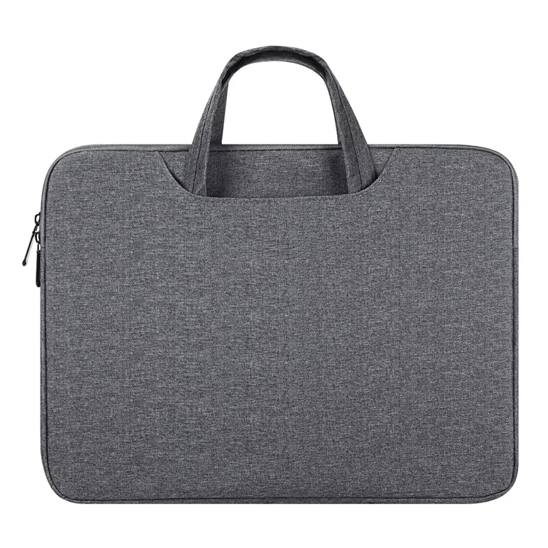 DUX DUCIS LBTB Series 14-15.4 Inch Laptop Handbag Waterproof Notebook Computer Carrying Pouch - Dark Grey