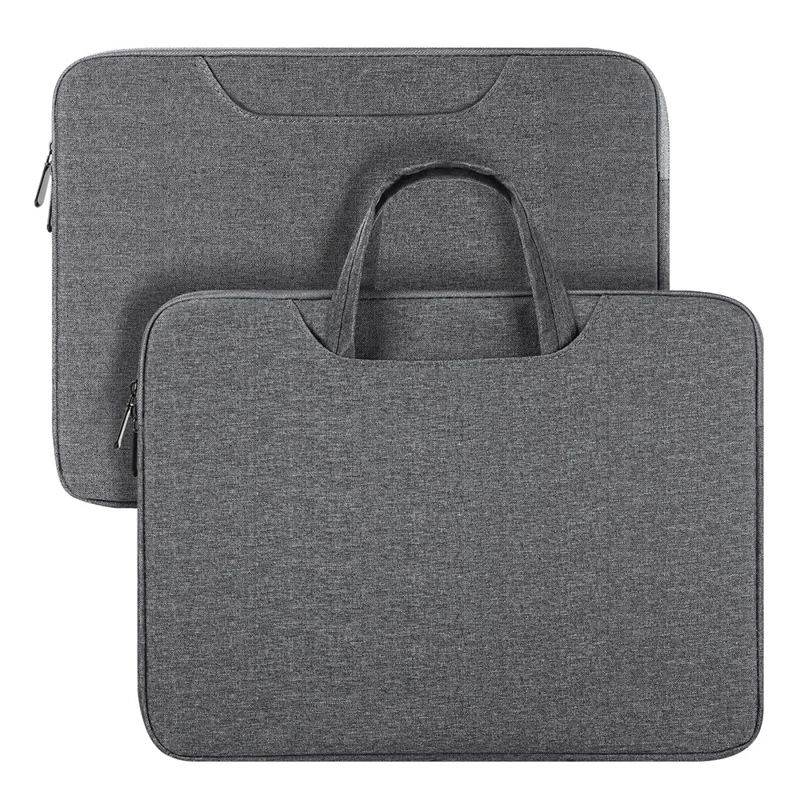 DUX DUCIS LBTB Series Laptop Storage Bag Shockproof Carrying Handbag for 13-13.9 inch Notebooks - Dark Grey
