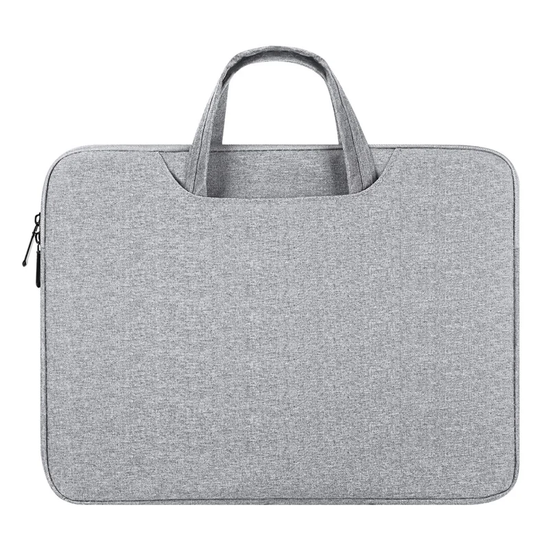 DUX DUCIS LBTB Series Laptop Storage Bag Shockproof Carrying Handbag for 13-13.9 inch Notebooks - Light Grey