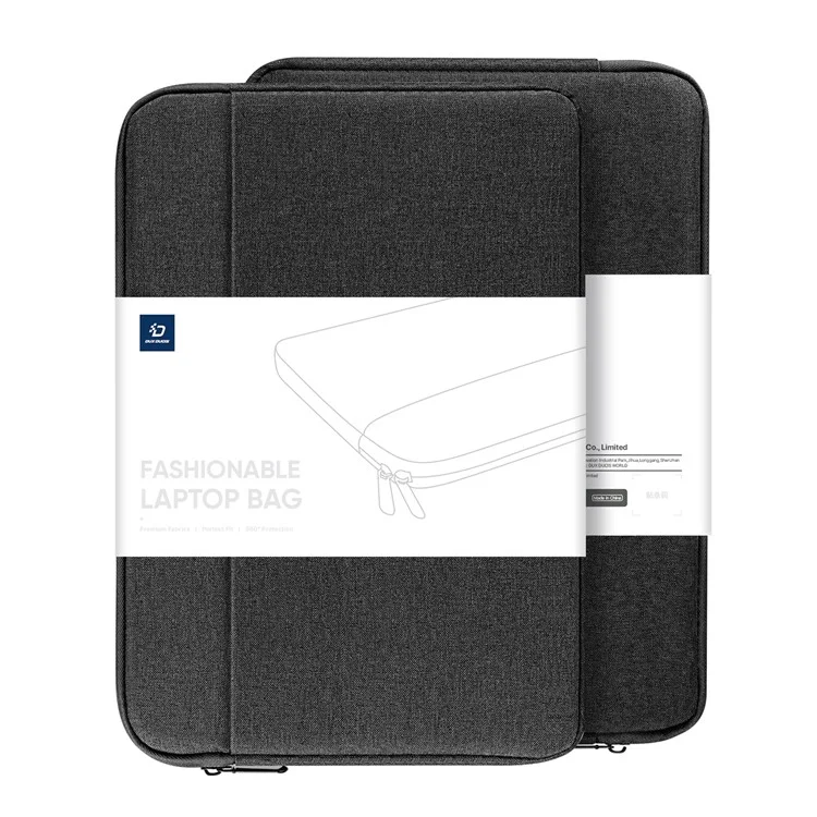 DUX DUCIS LBTA Series 15.5-16 Inch Notebook Bag Horizontal Laptop Handbag - Black