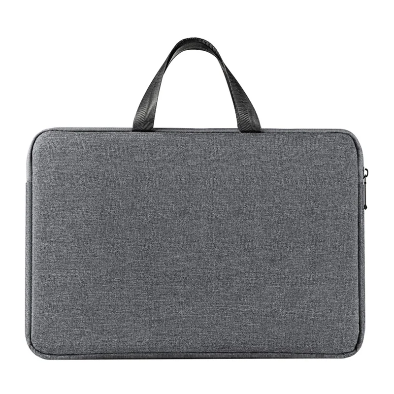 DUX DUCIS LBTA Series 14-15.4 Inch Horizontal Laptop Bag Waterproof Notebook Handbag - Dark Grey