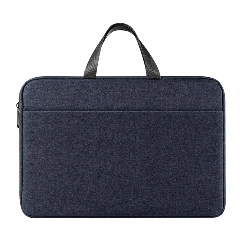 DUX DUCIS LBTA Series 14-15.4 Inch Horizontal Laptop Bag Waterproof Notebook Handbag - Navy Blue