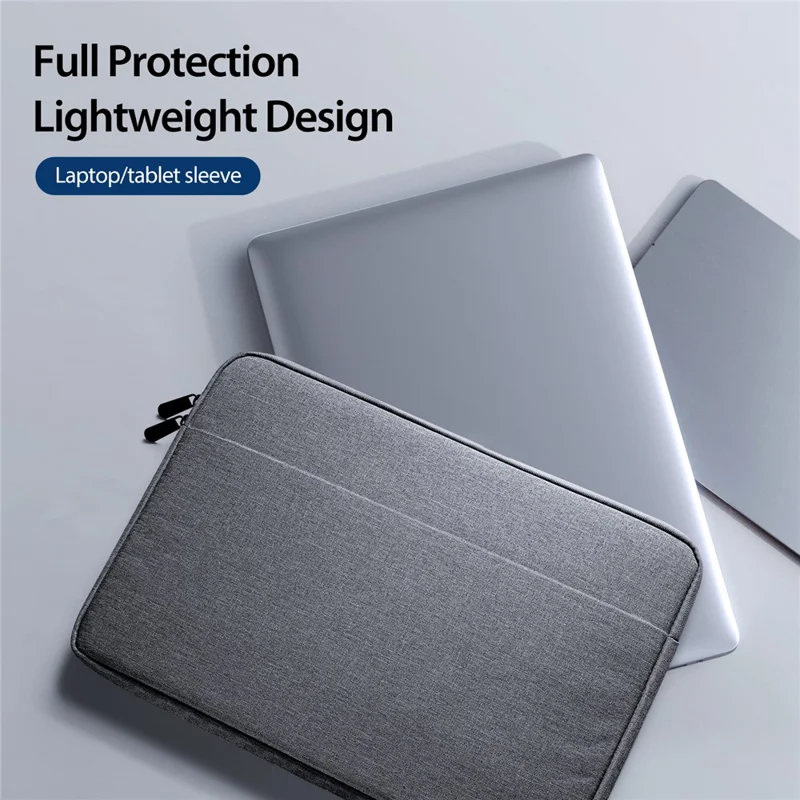 DUX DUCIS LBDB Series 14-15.4 Polegada Bolsa para Laptop à Prova d'Água Horizontal - Cinza Escuro