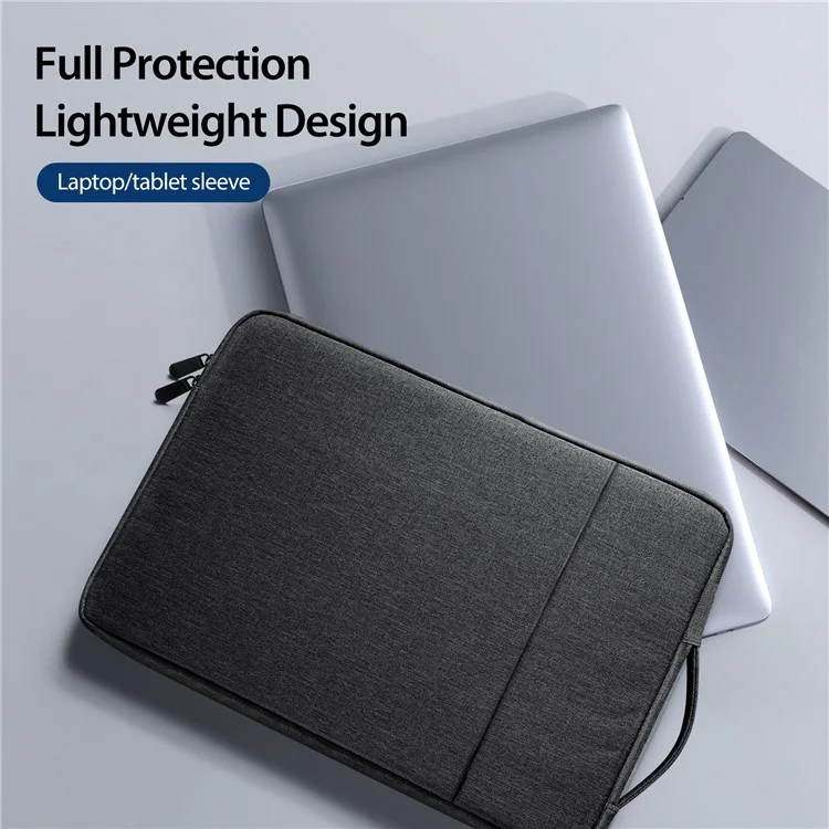 Bolsa protectora vertical para portátiles de 15.5-16 pulgadas de la serie LBDC de DUX DUCIS - Negro 
