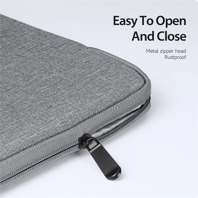 DUX DUCIS LBDC Series 15.5-16 Inch Notebook Vertical Protective Bag Laptop Handbag - Dark Grey