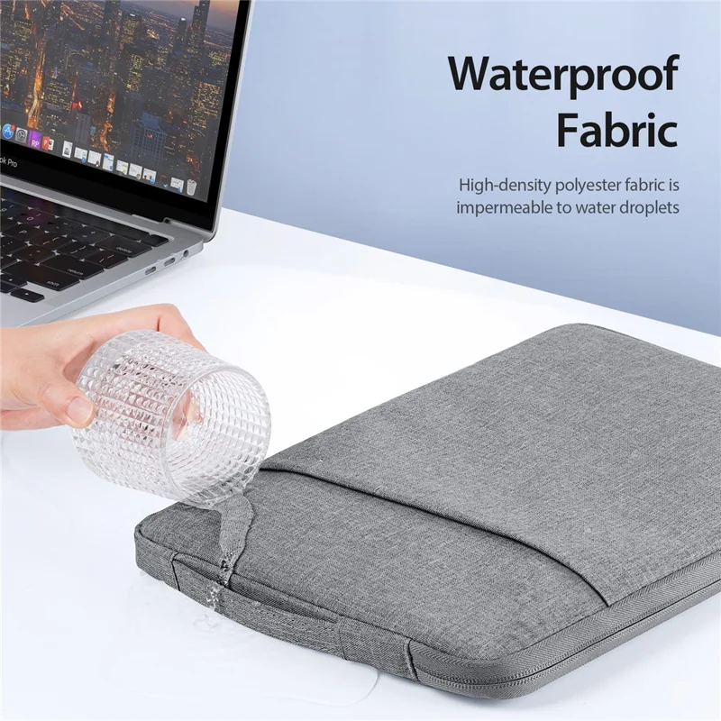 DUX DUCIS LBDC Series 15.5-16 Inch Notebook Vertical Protective Bag Laptop Handbag - Dark Grey