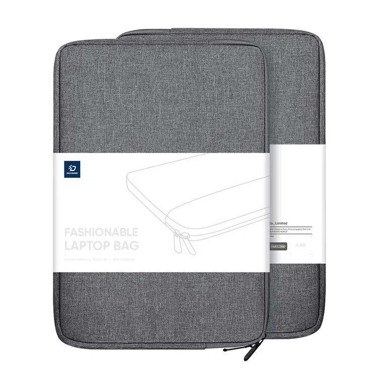 DUX DUCIS LBDA Series 14-15.4 Pollici Borsa per Laptop Rivestimento Morbido Custodia per Notebook - Grigio Scuro