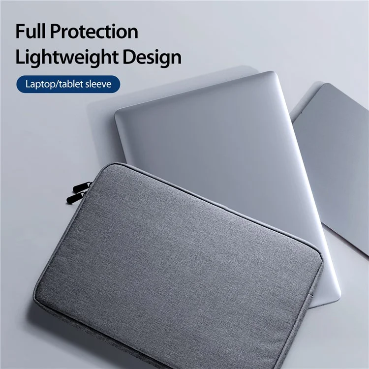 DUX DUCIS LBDA Series 14-15.4 Pollici Borsa per Laptop Rivestimento Morbido Custodia per Notebook - Grigio Scuro