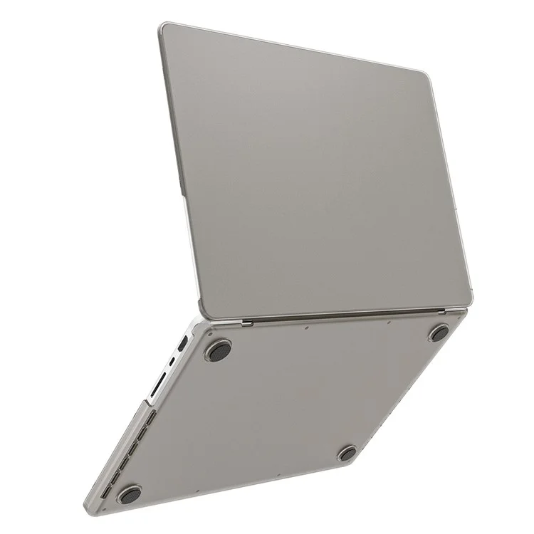 Benwis MP-SMC Para MacBook Air 13 Pulgadas (2010-2012) A1369 /(2018) A1466 Cubierta de la Portada de la Portada Protector a Prueba de Choques - Negro Transparente