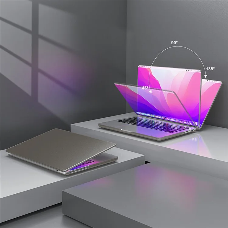 Benwis MP-SMC Per MacBook Pro 13 Pollici (2019) /(2020) A1706, A1708, A1989, A2159, A2251, A2289, A2338 Case Notebook Cover Anti-scratch - Nero Trasparente