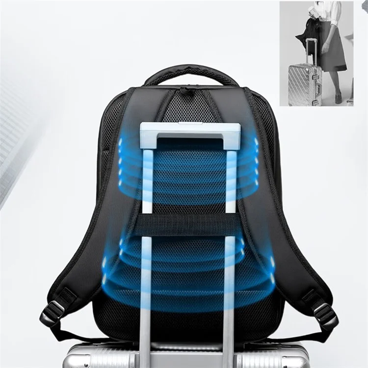 VICTORIATOURIST V9020 Mochila de Viagem de Negócios para Homens 15.6 polegadas Laptop Bag Dual Shoulder