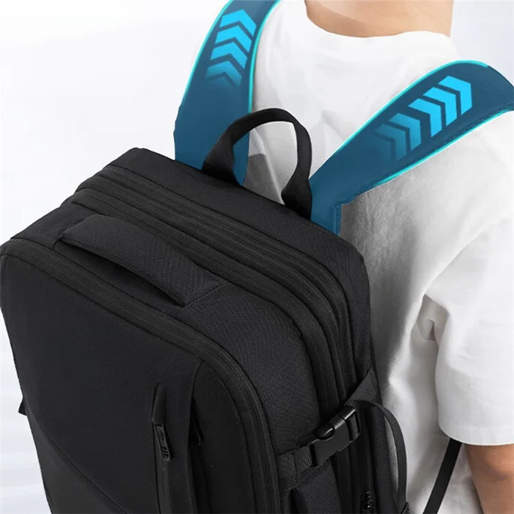 Sac à dos pour ordinateur portable VICTORIATOURIST V9012 de 17,3 pouces 39L RPET Sac de voyage à double épaule pour hommes
