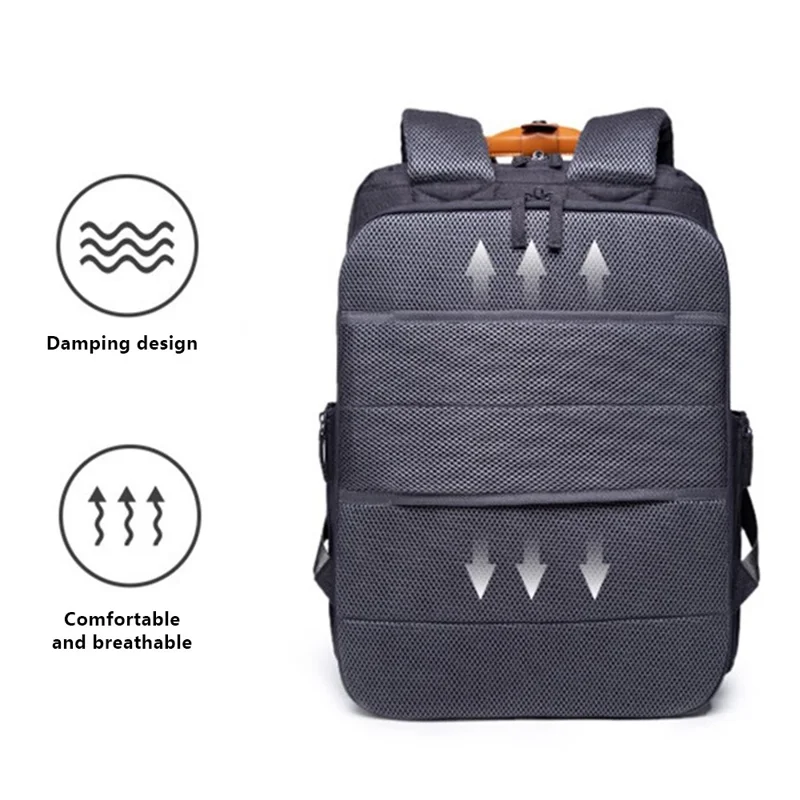 VICTORIATOURIST T-2106 15.6inch Laptop Backpack Large Capacity Casual Bag Notebook Daypack
