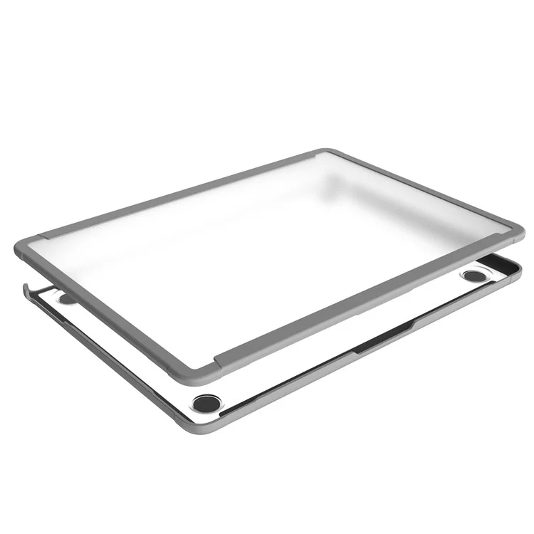 BENWIS MP-SSC Para MacBook Pro 13 pulgadas (2016) A1706, A1708 / (2018) / (2019) A1989, A2159 / (2020) A2251, A2289, A2338 PC+TPU Funda para Portátil - Gris
