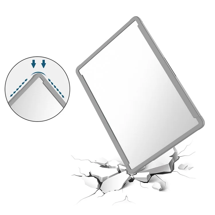BENWIS MP-SSC Para MacBook Pro 13 pulgadas (2016) A1706, A1708 / (2018) / (2019) A1989, A2159 / (2020) A2251, A2289, A2338 PC+TPU Funda para Portátil - Gris