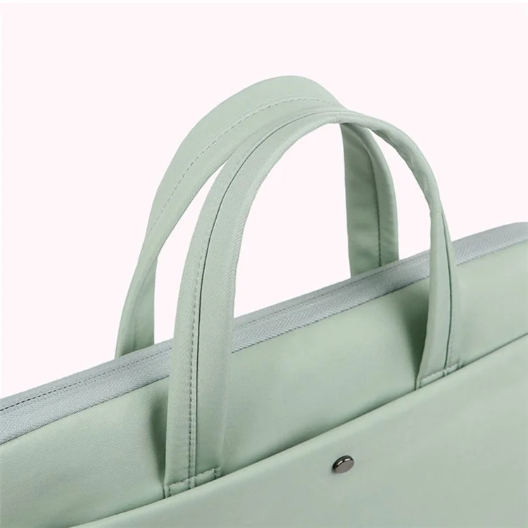 C81-14-14.6 Inch Computer Bag Portable Notebook Bag with Zipper Laptop Accessories Storage Bag - Pink