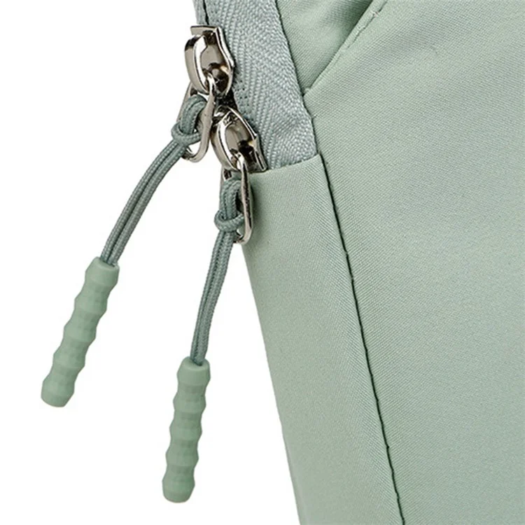 C81-14-14.6 Inch Computer Bag Portable Notebook Bag with Zipper Laptop Accessories Storage Bag - Pink