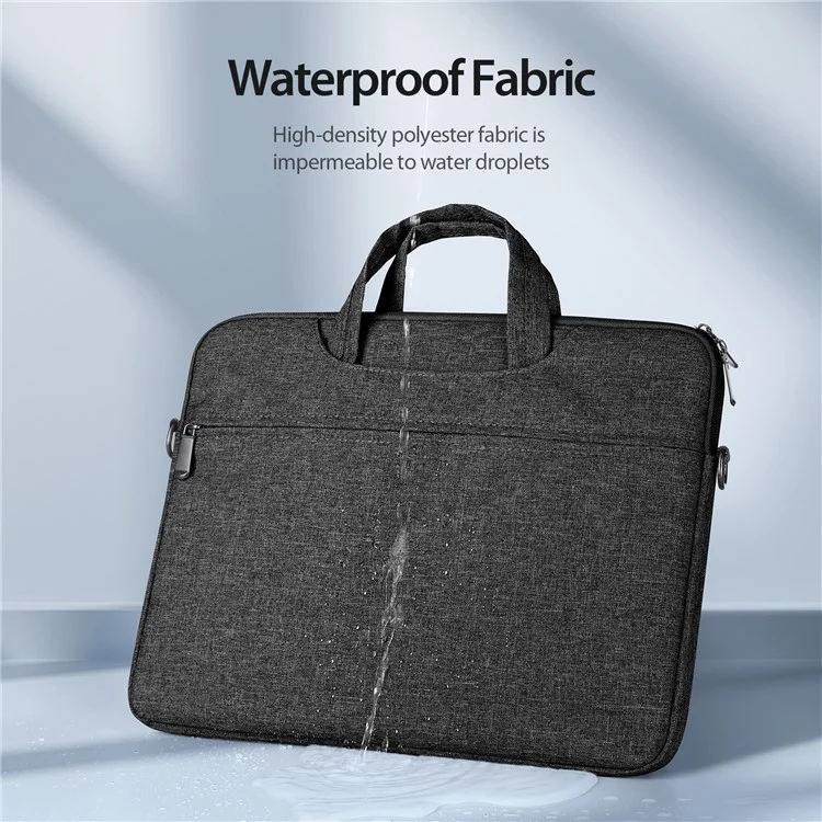 DUX DUCIS LBJB Series 13-13.9 Pollici Borsa a Tracolla Impermeabile per Notebook - Nero